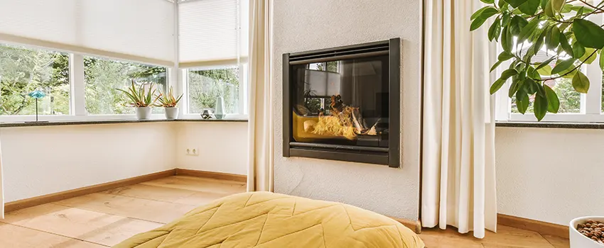 Residential Fireplace Ceramic Glass Installation in Pasadena, TX