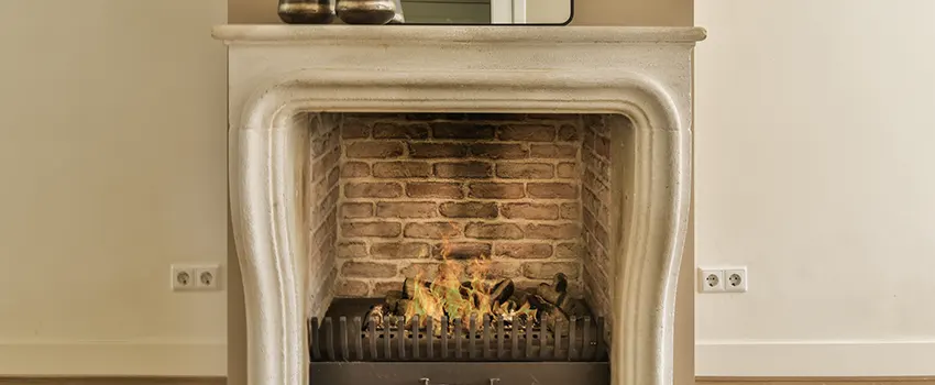Vintage-style Fireplace Redesign in Pasadena, Texas