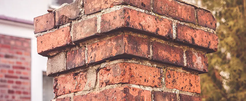 Cracked Chimney Bricks Repair Cost in Pasadena, Texas