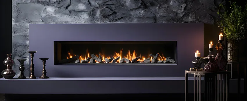 Ember Bed for Ventless Gas Fireplace in Pasadena, TX
