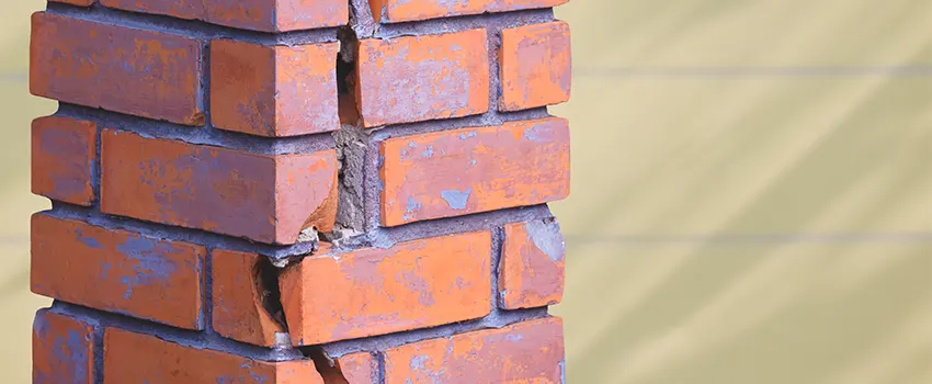 Repairing Cracked Porcelain Tiles for Fireplace in Pasadena, TX